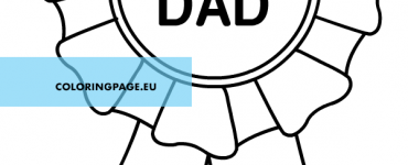 fathers day rosette template