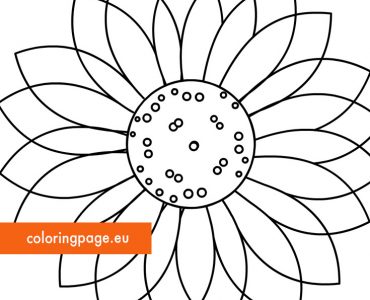 geometric sunflower