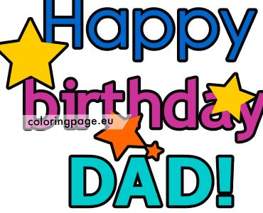 happy birthday dad