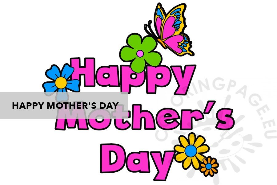 Happy Mother's Day 2020 card

