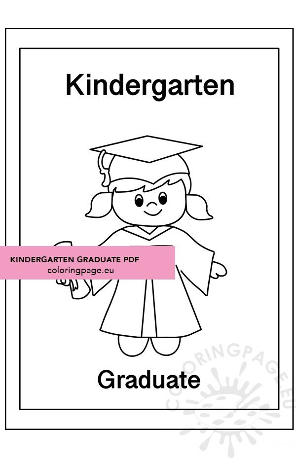 kindergarten girl graduation2