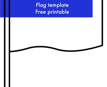 simple blank flag