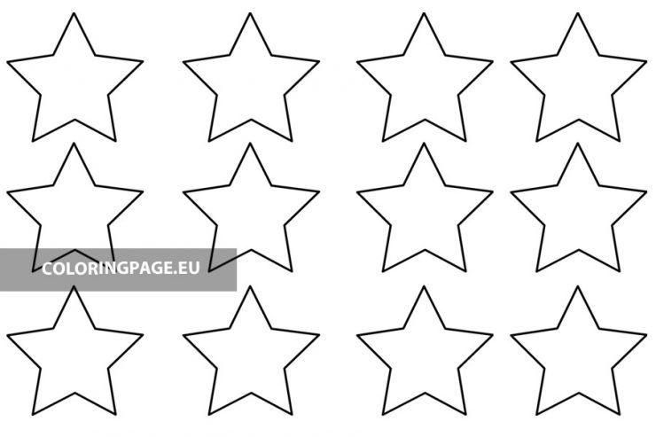 Coloring Patterns Repeating Pattern Stars Star Patterns | Coloring Page
