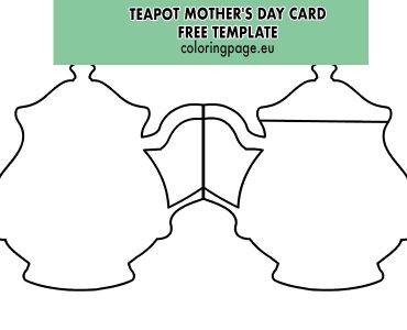teapot mothers day card