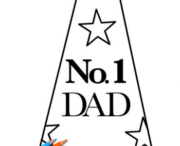 Fathers Day Card Template Tie