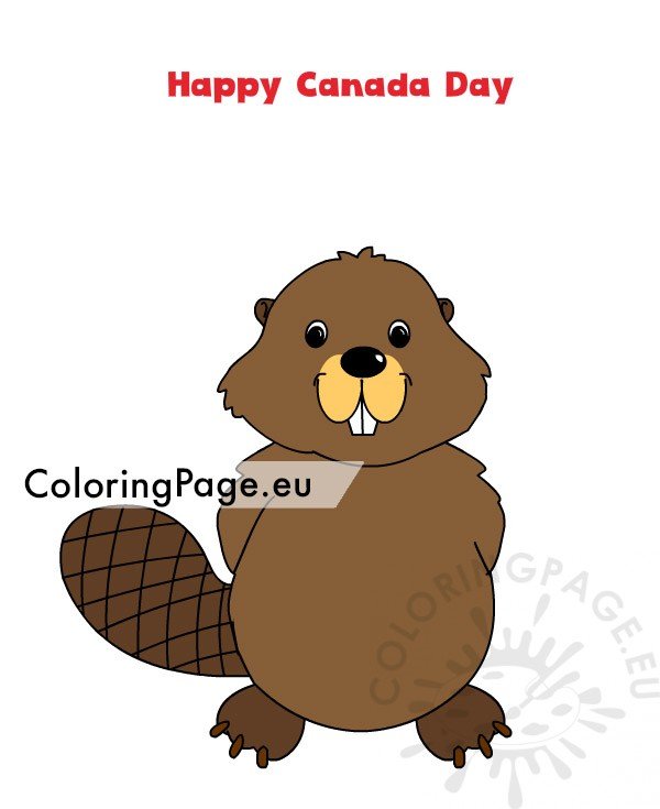 canada day beaver