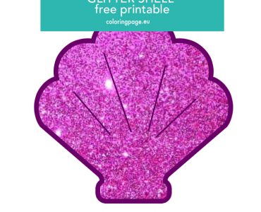 glitter shell