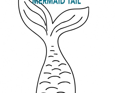 mermaid tail template