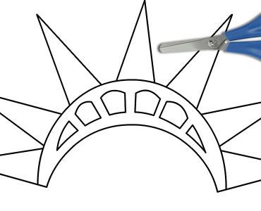 patriotic 4 july crown