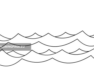 sea waves template