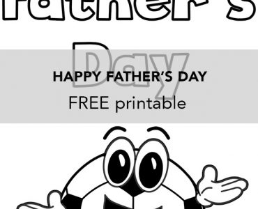 soccer ball fathers day