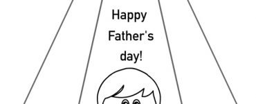 tie fathers day card