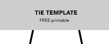 tie template