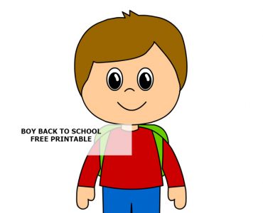 boy back to school