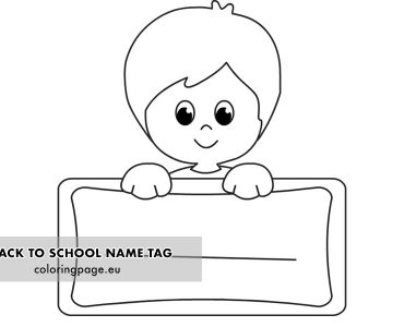 boy name tag