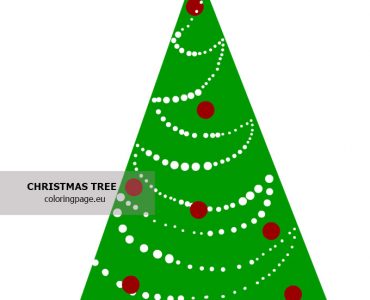 christmas tree red balls
