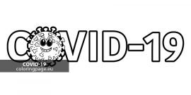 Covid-19 coloring page PDF – Coloring Page