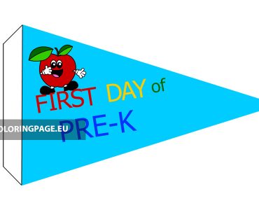 firstday pre k pennant
