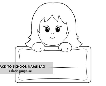 girl name tag