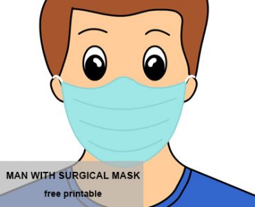 man surgical mask