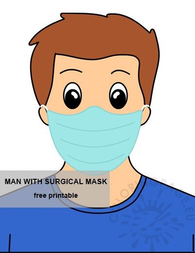 man surgical mask