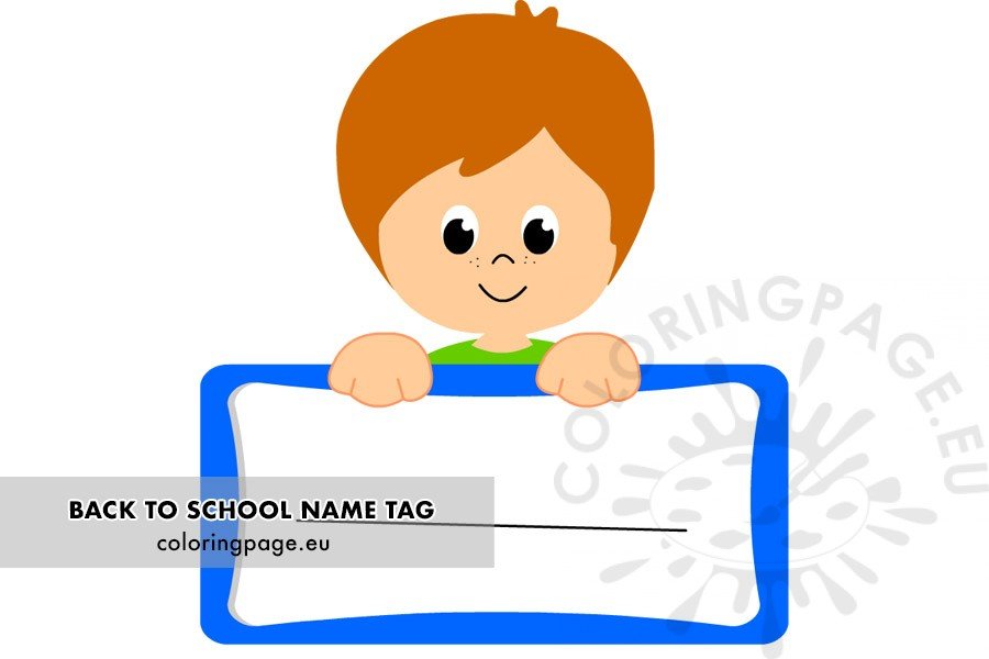 name tag printable