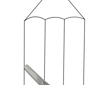 pencil silhouette