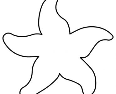 starfish outline