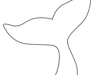whale tail template