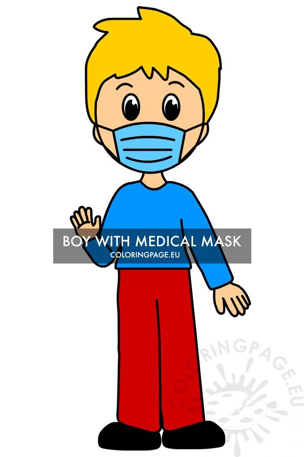boy medical mask