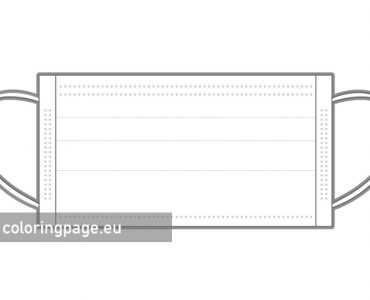 covid mask template
