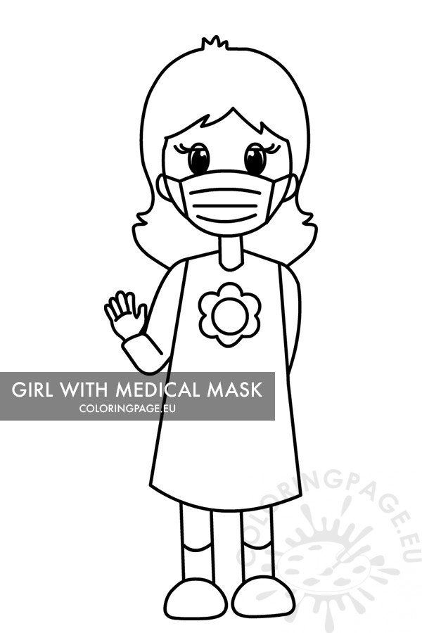 girl medical mask2