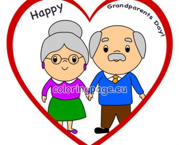 heart with grandparents