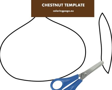 chestnut craft template