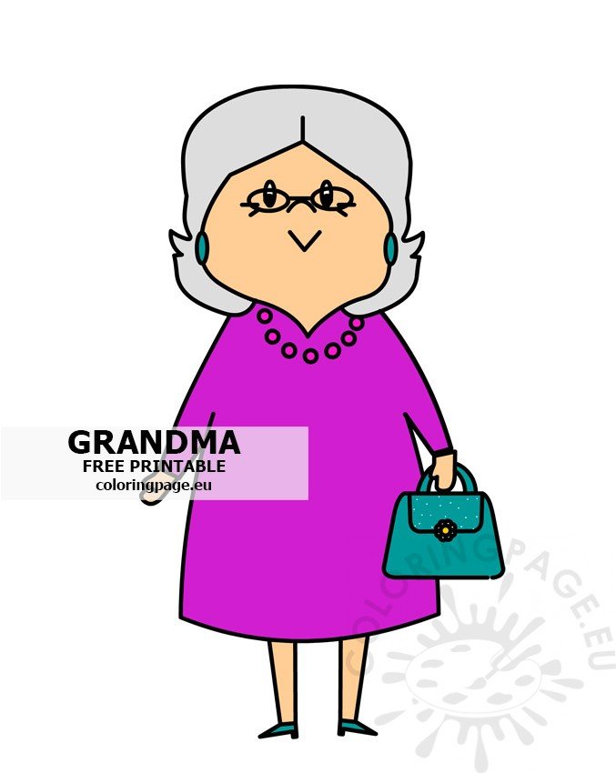 cute grandmother