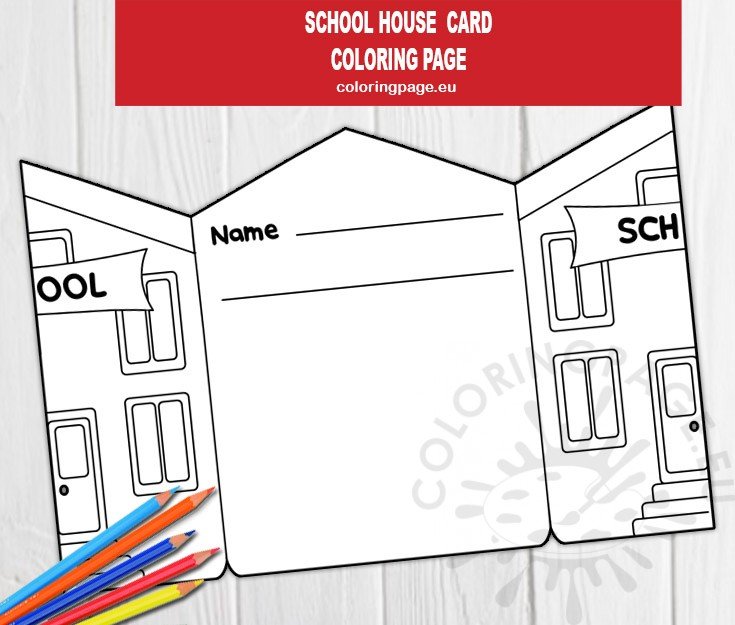 school house card