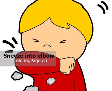 sneeze into elbow