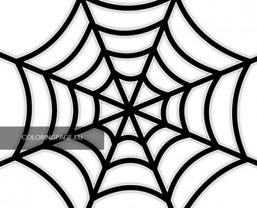 spider web template