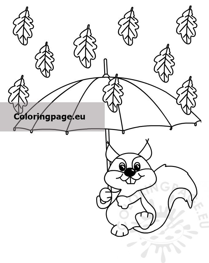 squirrel umbrella