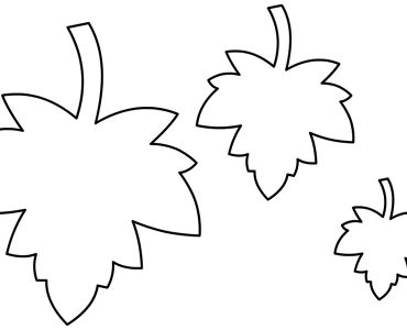 three maple leaves
