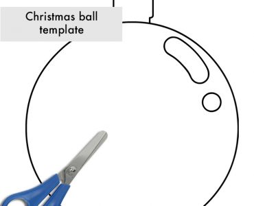 christmas ball template