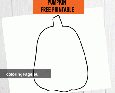 simple pumpkin template