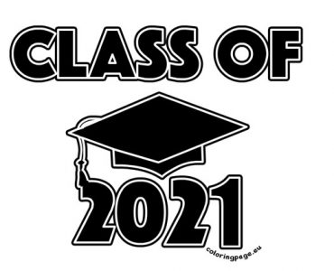 black graduation class 2021