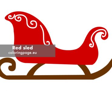 red sled
