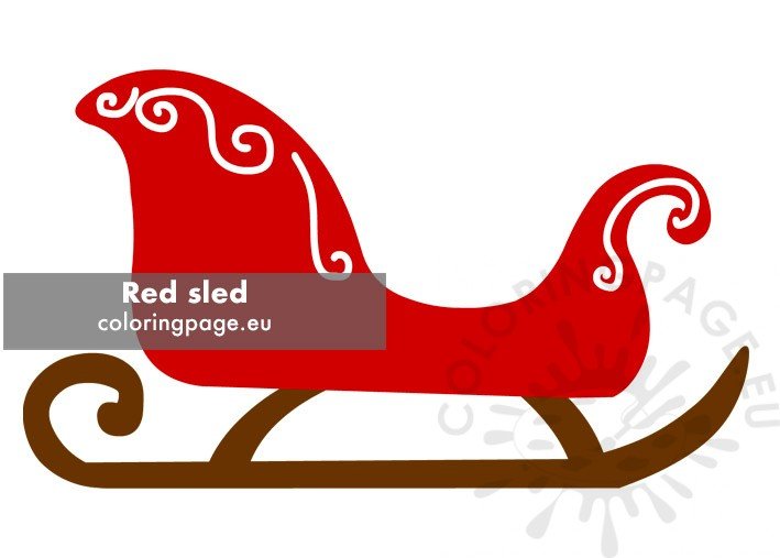 red sled