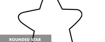 rounded star