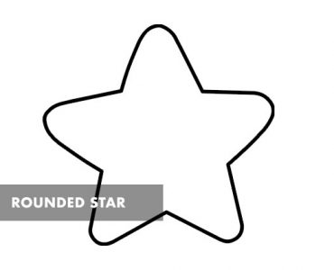 rounded star