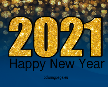 2021 new year greeting card