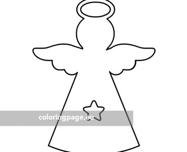 angel star silhouette