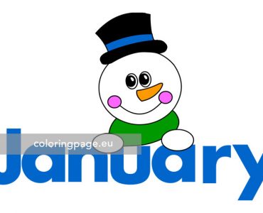 january snowman